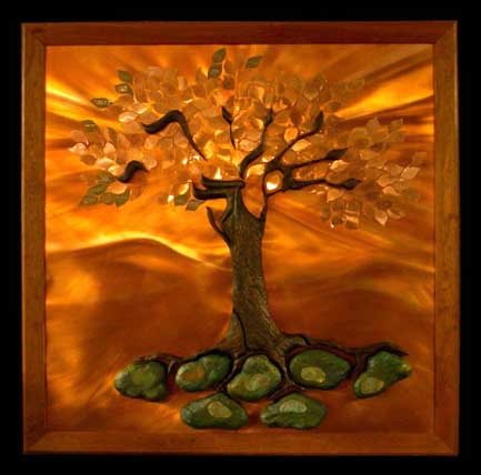 inspiring installation in community center